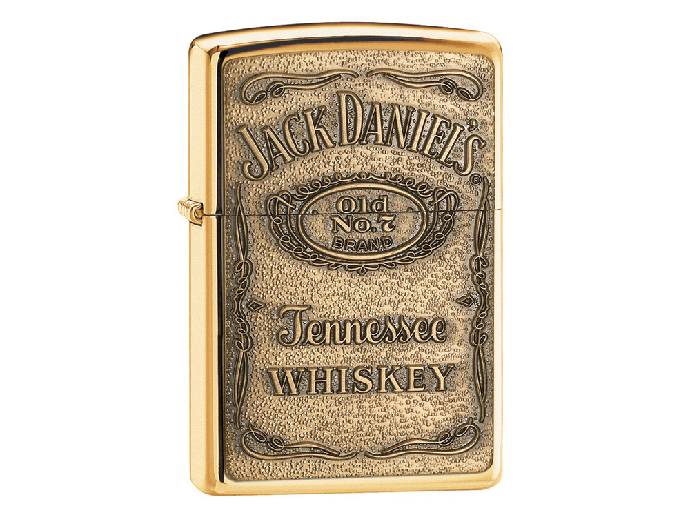 Zippo Jack Daniels High Polish Brassproduktzoombild #1