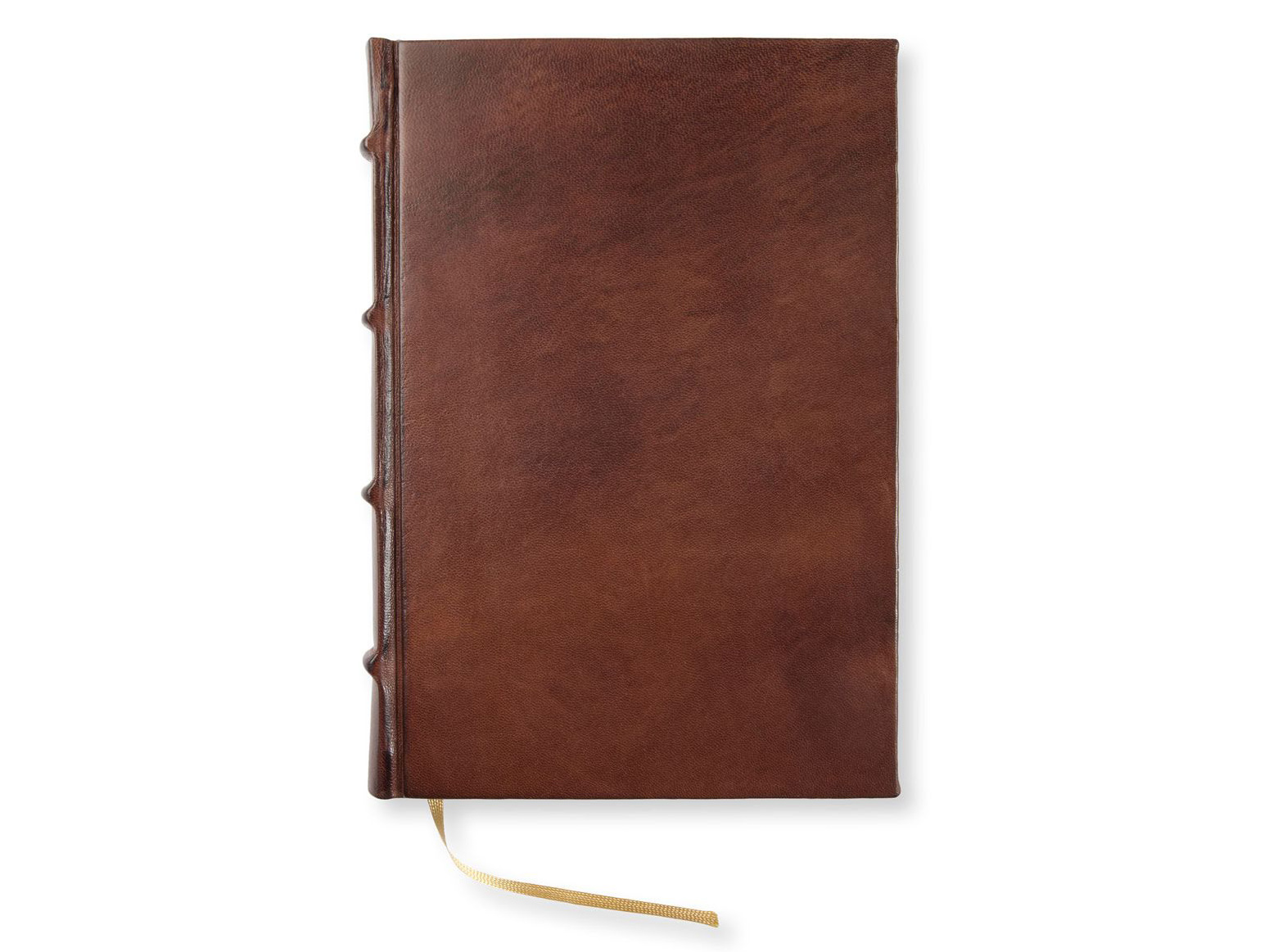 Anteckningsbok Gästbok Cicero Antik Läder Brun 180 x 260 mmproduktzoombild #1