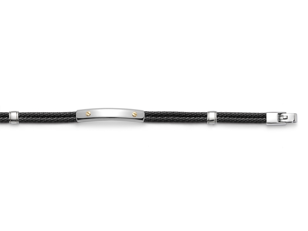 Armband B-Joy Cosimo Black – utan gravyr Armband B-Joy Cosimo Black – utan gravyr