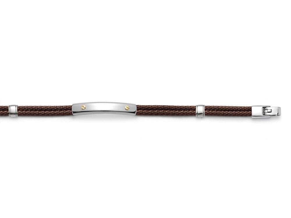 Armband B-Joy Cosimo Brown – utan gravyr Armband B-Joy Cosimo Brown – utan gravyr