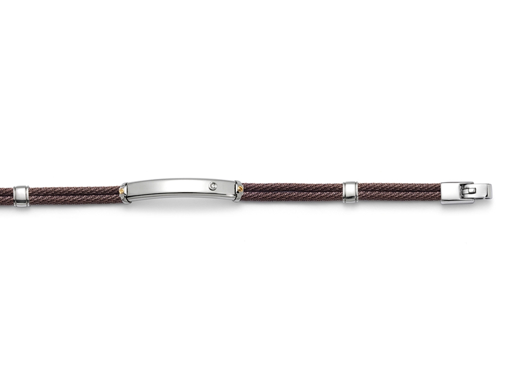 Armband B-Joy Cosimo Brown – utan gravyr Armband B-Joy Cosimo Brown – utan gravyr