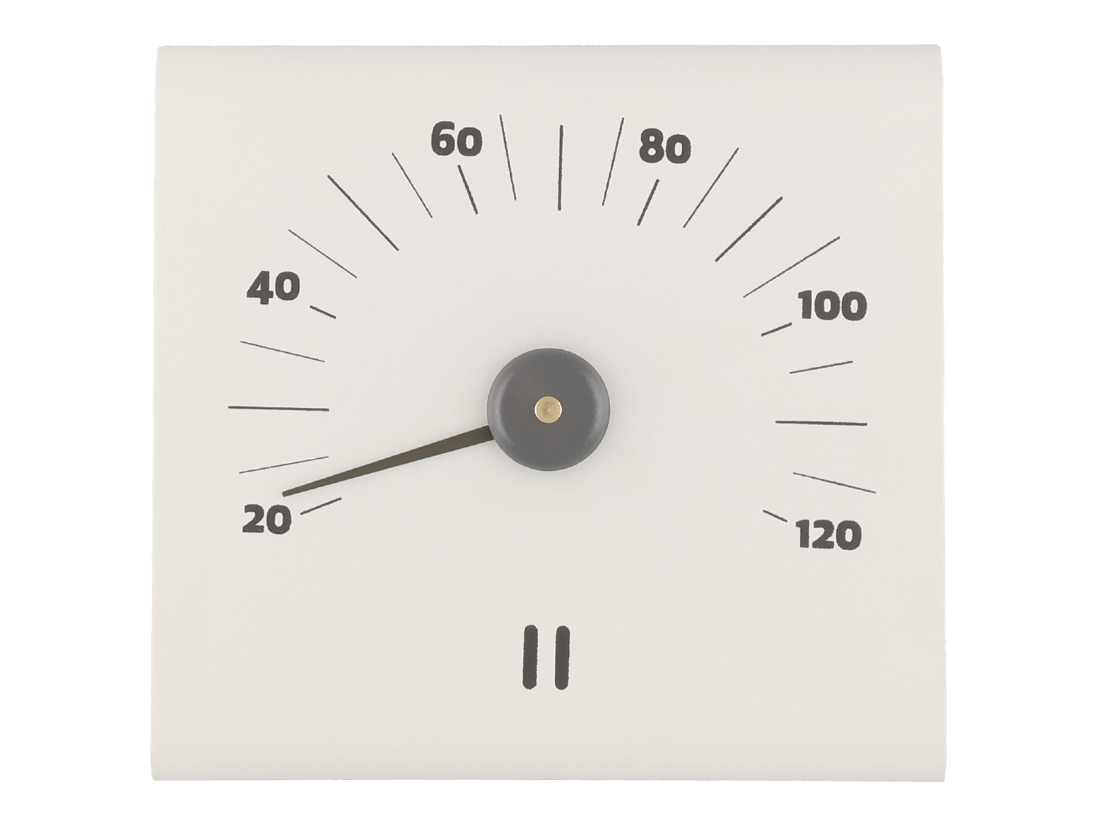 Bastutermometer Rento Vitproduktzoombild #2