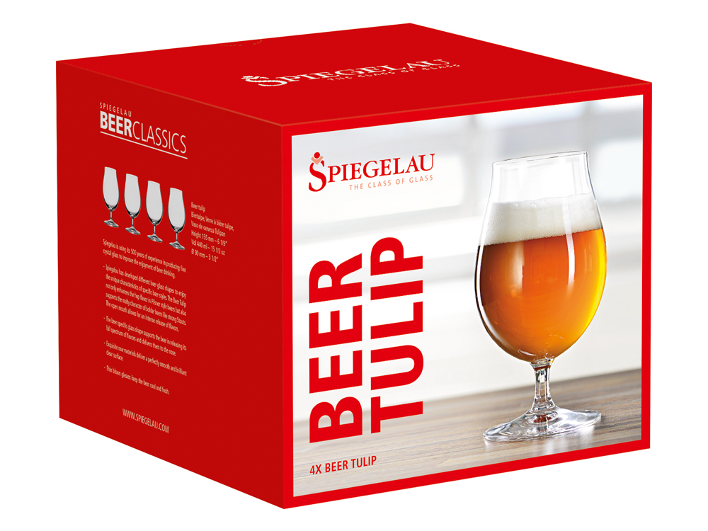 Ölglas Spiegelau Classics Beer Tulip 4 stproduktzoombild #2