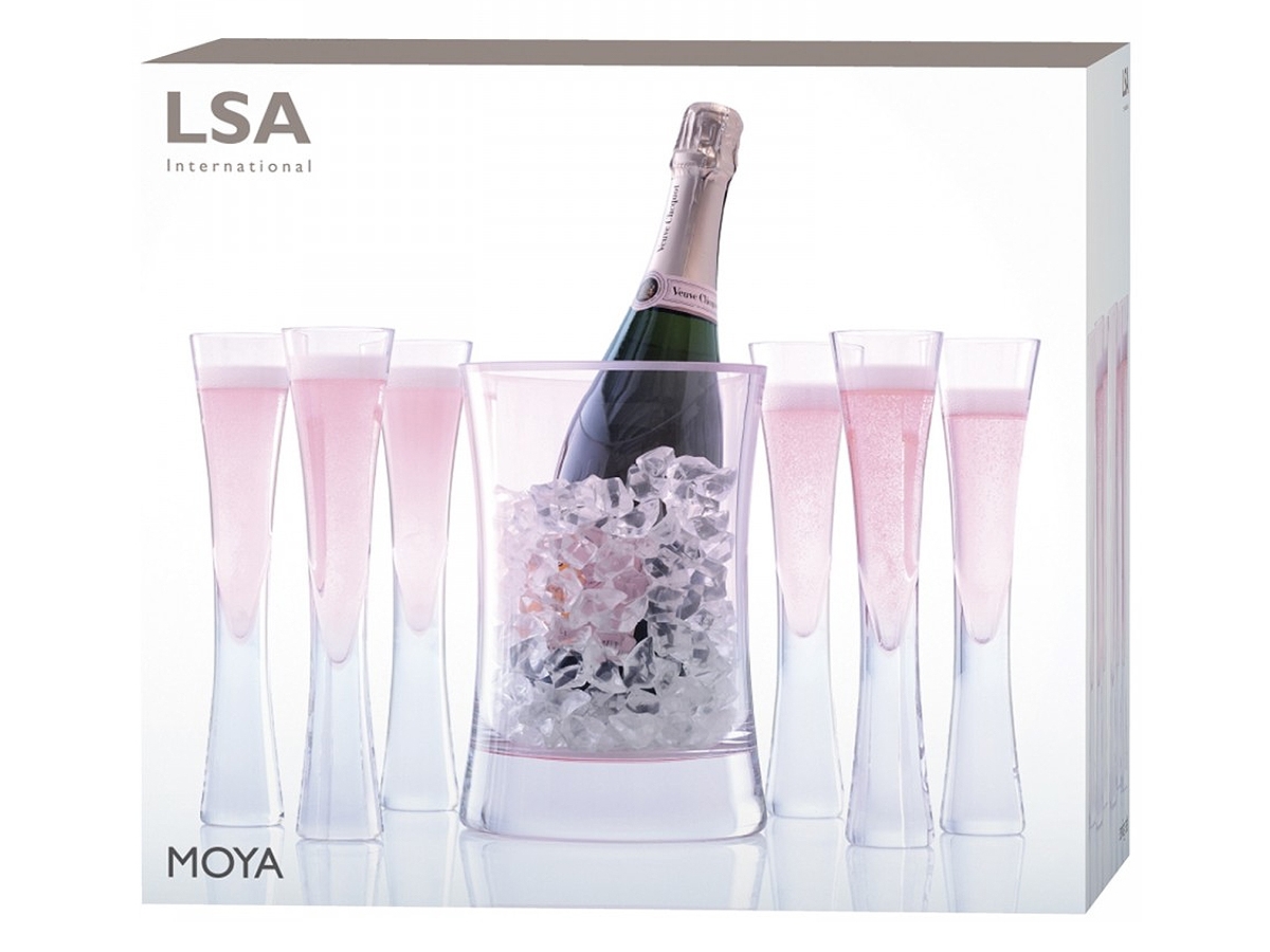Champagneglas & Vinkylare LSA Moya Blushproduktzoombild #4