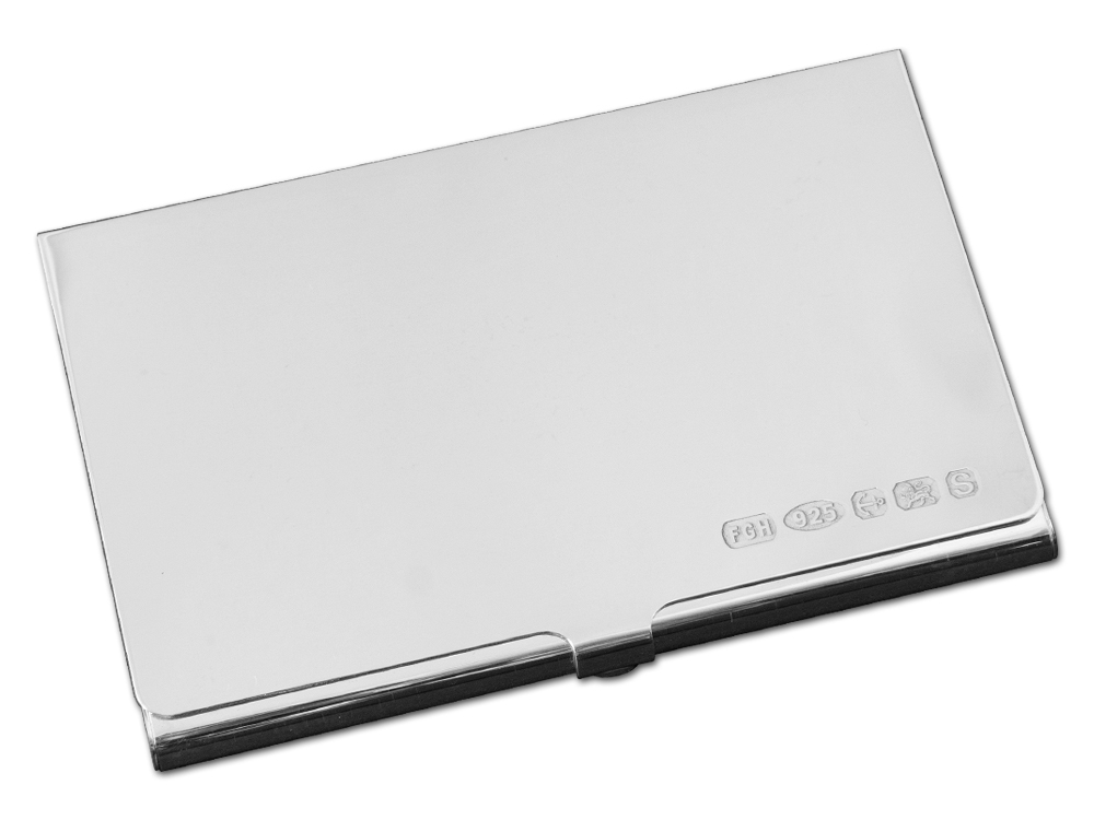 Korthållare Classic Silver – utan gravyr Korthållare Classic Silver – utan gravyr