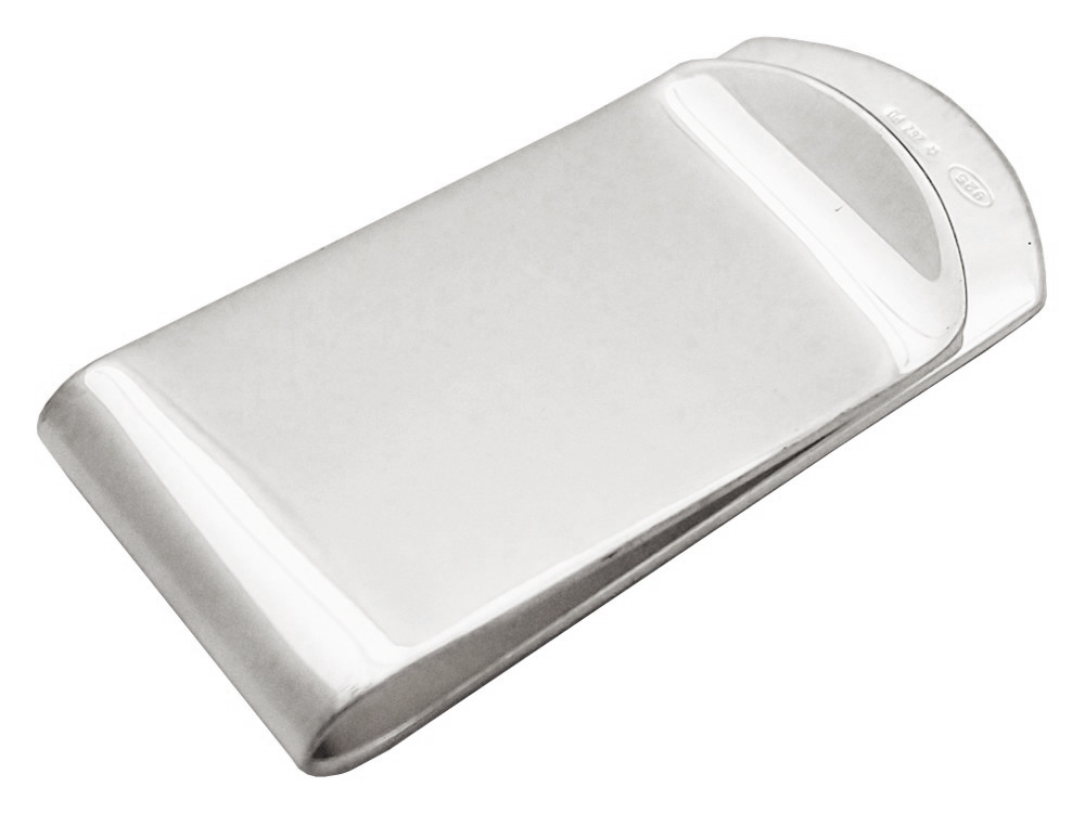 Sedelklämma Classic Silver – utan gravyr Sedelklämma Classic Silver – utan gravyr