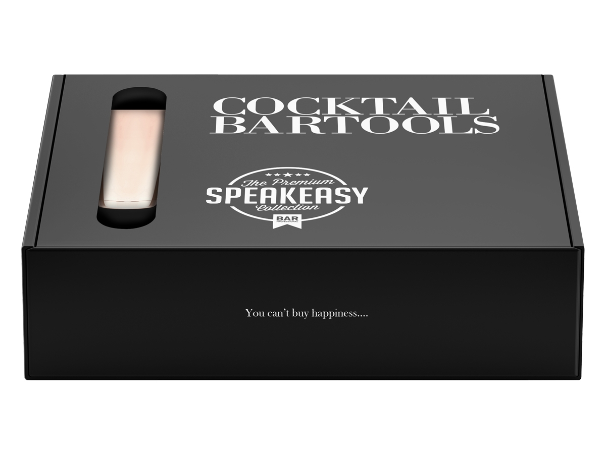 Cocktail Shaker Speakeasy Parisian Gift Set