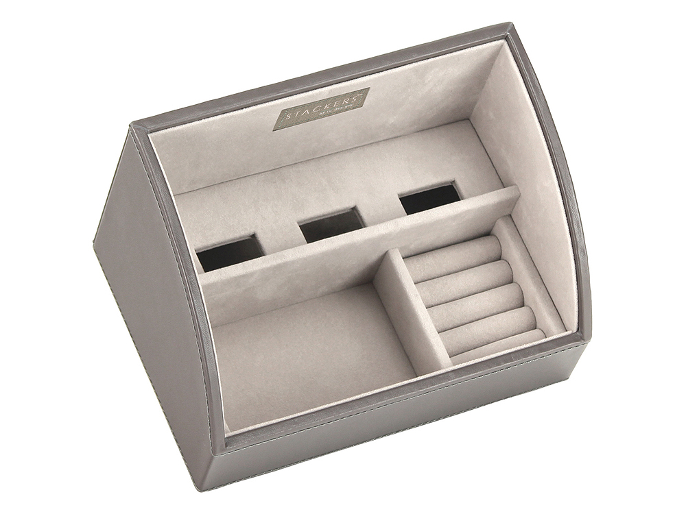 Laddningsstation Stackers Mink & Grey – utan gravyr Laddningsstation Stackers Mink & Grey – utan gravyr