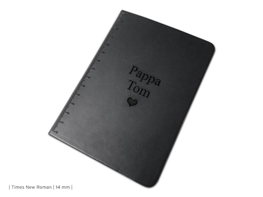 Anteckningsbok A6 & Penna Troika Slimpad Svartproduktbild #4