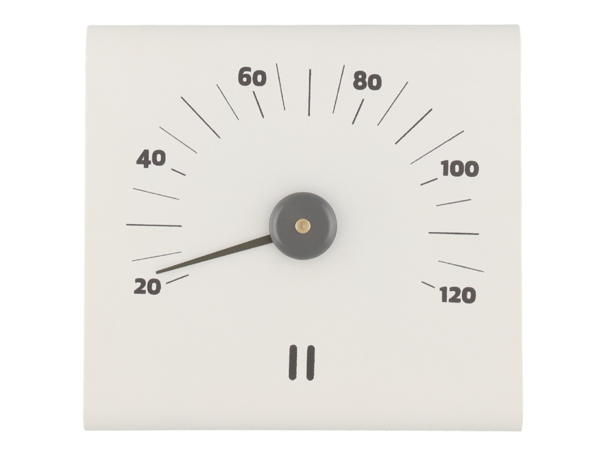 Bastutermometer Rento Vitproduktbild #2