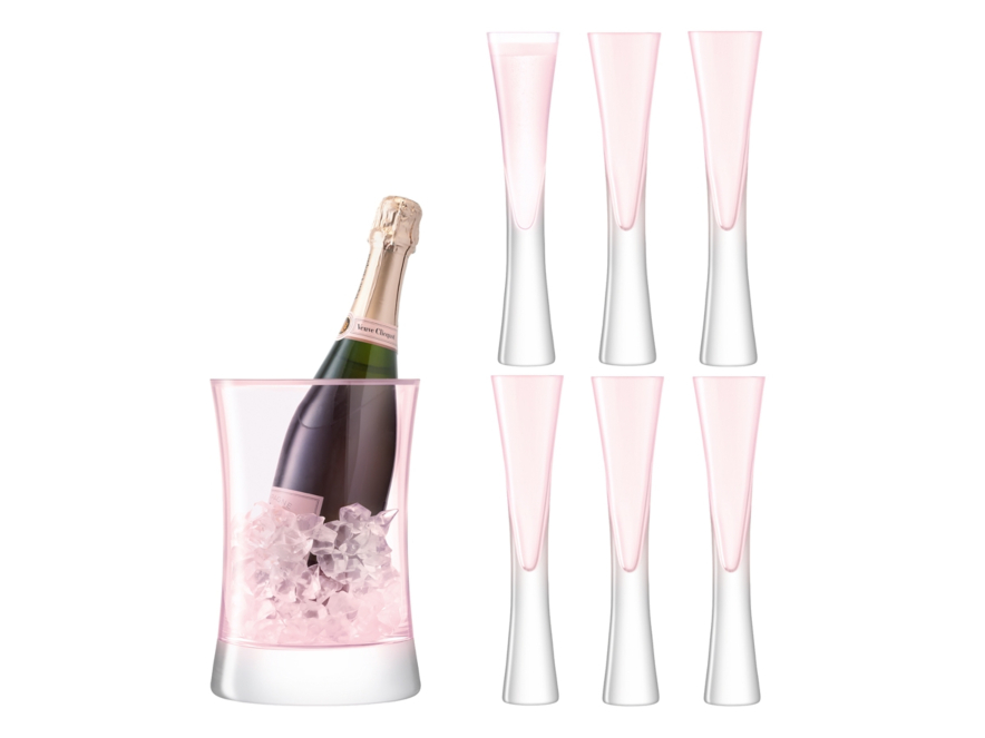 Champagneglas & Vinkylare LSA Moya Blushproduktbild #1