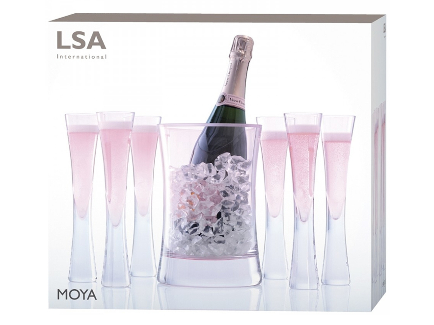 Champagneglas & Vinkylare LSA Moya Blushproduktbild #4