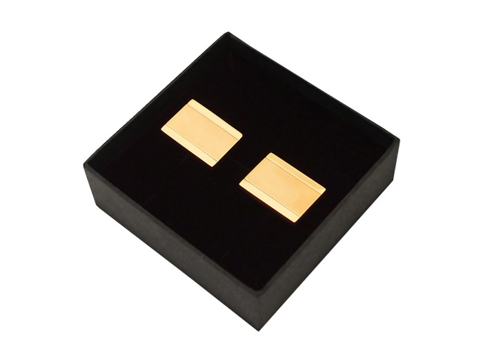 Manschettknappar Chicago Goldenproduktbild #2