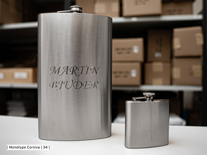 Stor Fickplunta Steel Flask Jumboproduktbild #2