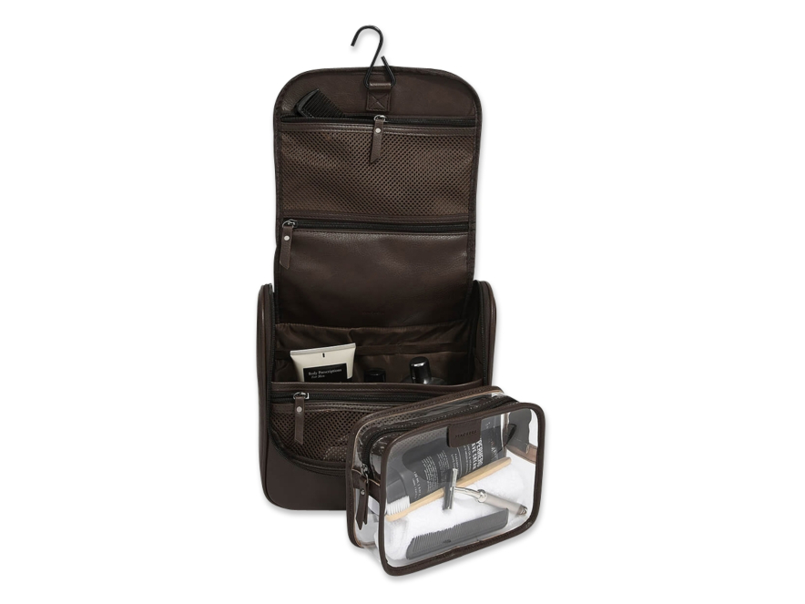 Necessär Herr Hängande Stackers Traveller Brunproduktbild #2
