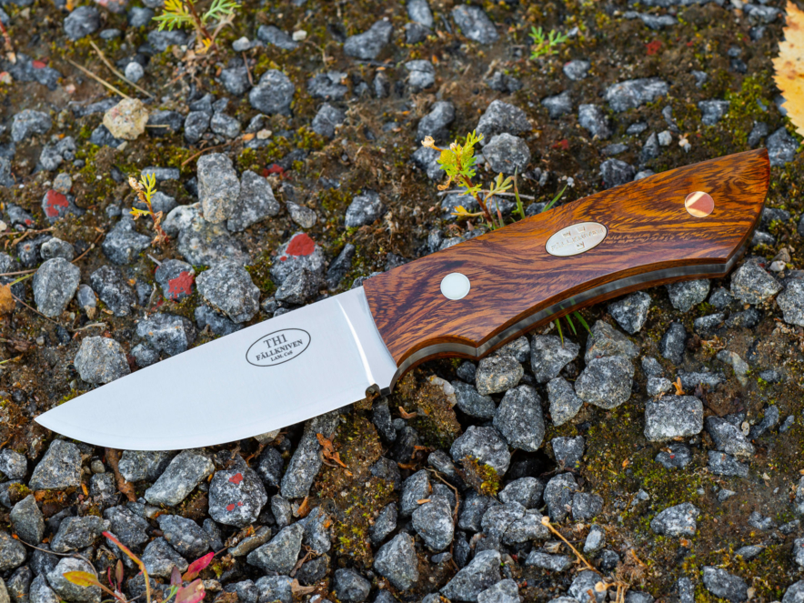 Jaktkniv Fällkniven TH1 Taiga Hunter Desert Ironwoodproduktbild #5