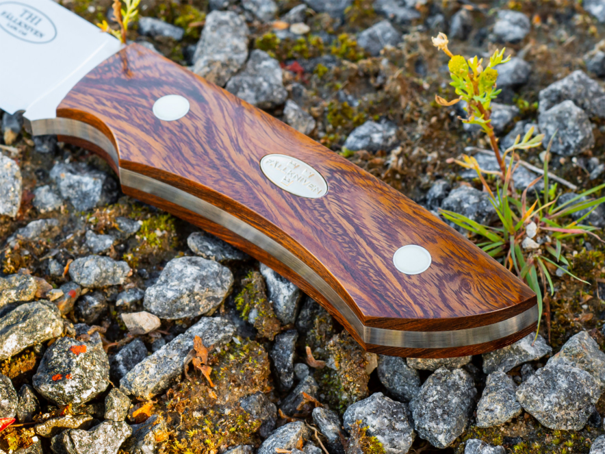 Jaktkniv Fällkniven TH1 Taiga Hunter Desert Ironwoodproduktbild #6