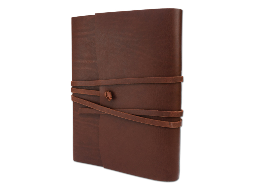 Journal Amantius Läder Brun 180 x 250 mmproduktbild #1