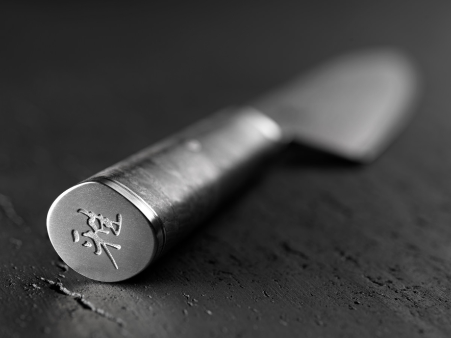 Kockkniv Miyabi 5000 MCD 67 Black Santoku 18 cmproduktbild #2