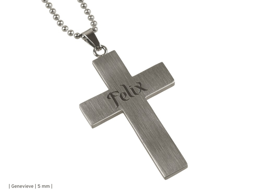 Halsband Kors Herrproduktbild #2