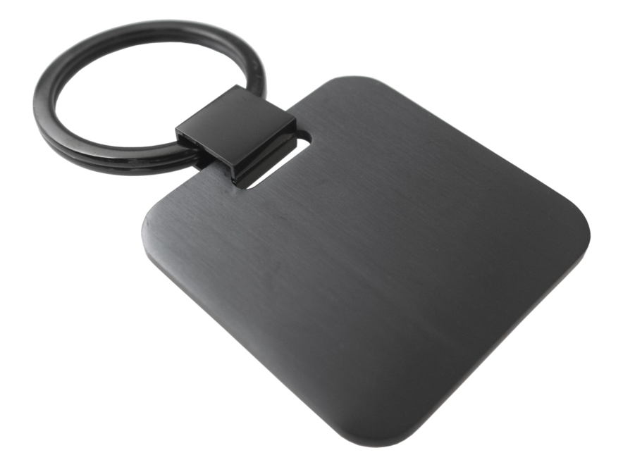 Nyckelring Steel Square Gun Metalproduktbild #2