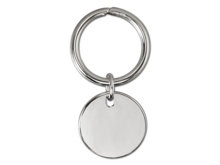 Nyckelring Sterling Silver Circleproduktbild #3