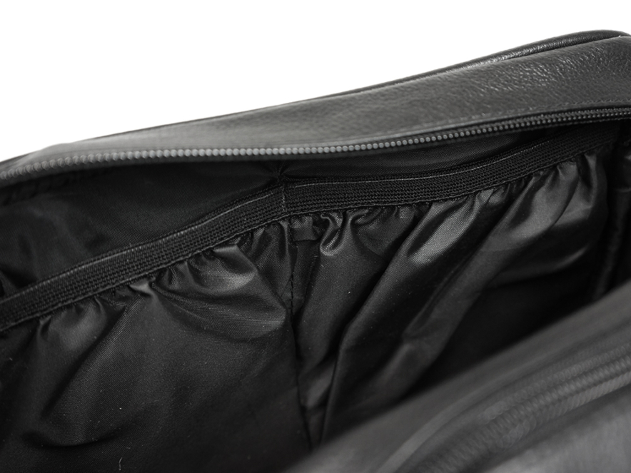 Necessär Pfeilring Double Black Leatherproduktbild #2