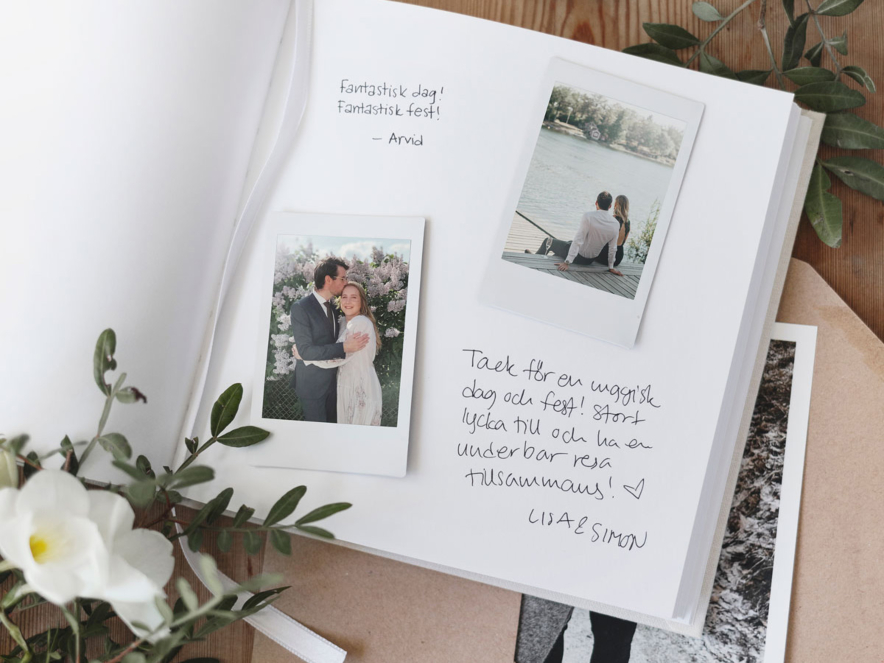 Gästbok Bröllop Paperstyle Wedding 185 x 185 mmproduktbild #4