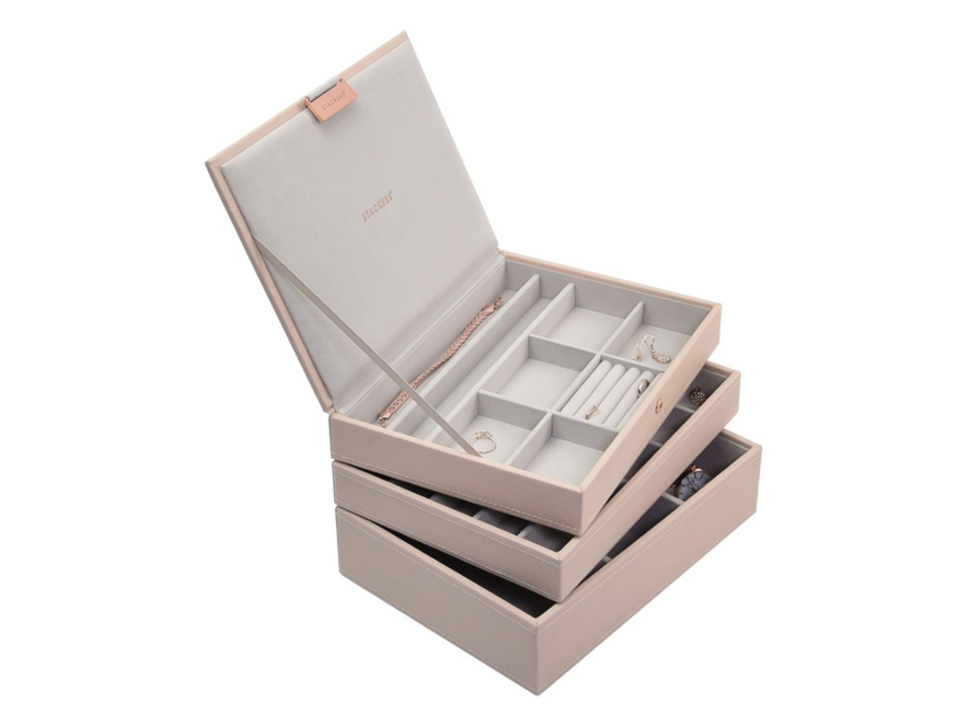 Smyckeskrin Stackers Classic 3-set Rosaproduktbild #2