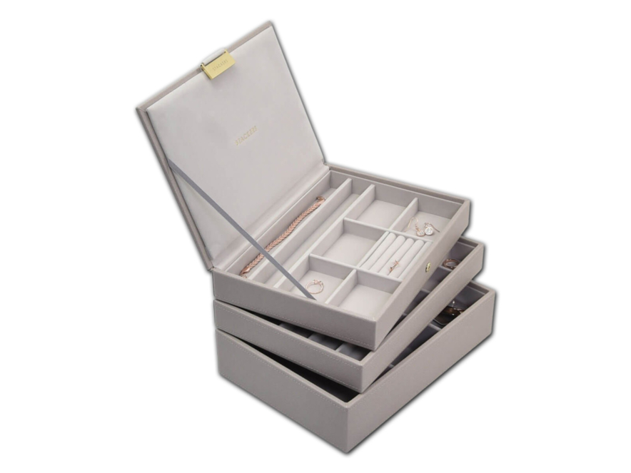 Smyckeskrin Stackers Classic 3-set Beigeproduktbild #2