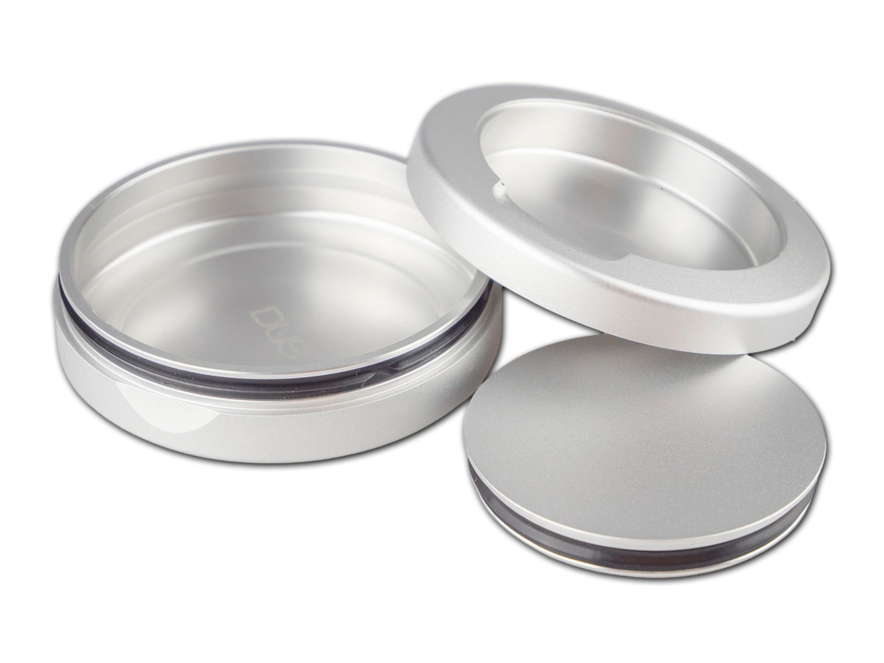 Snusdosa Dus Slim Vintage Alu Silverproduktbild #2