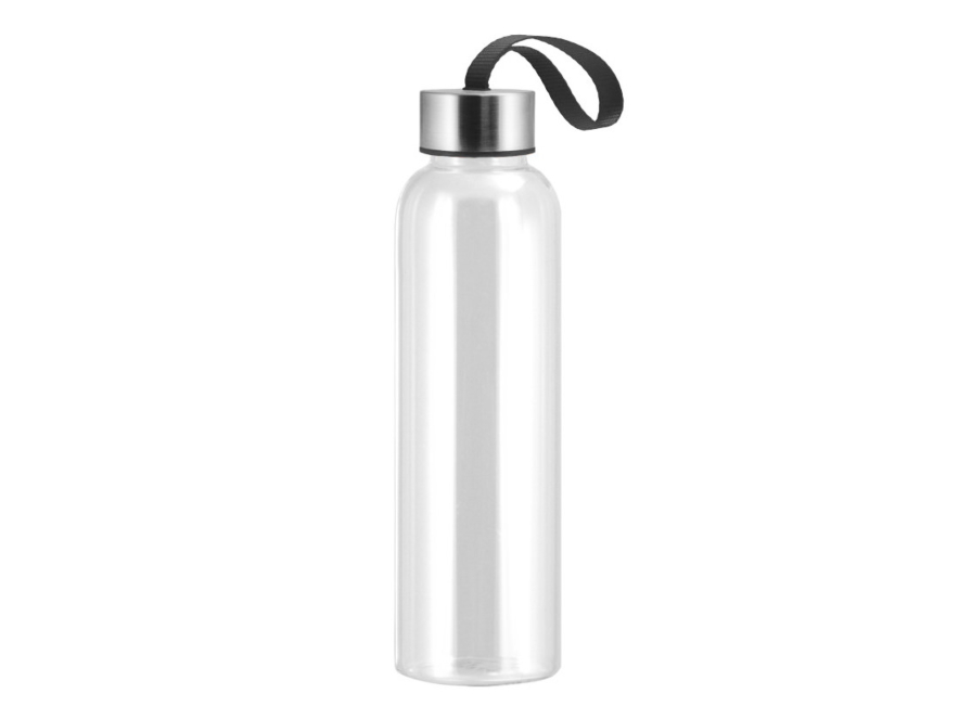 Vattenflaska Glas H2O Svart 55 clproduktbild #1