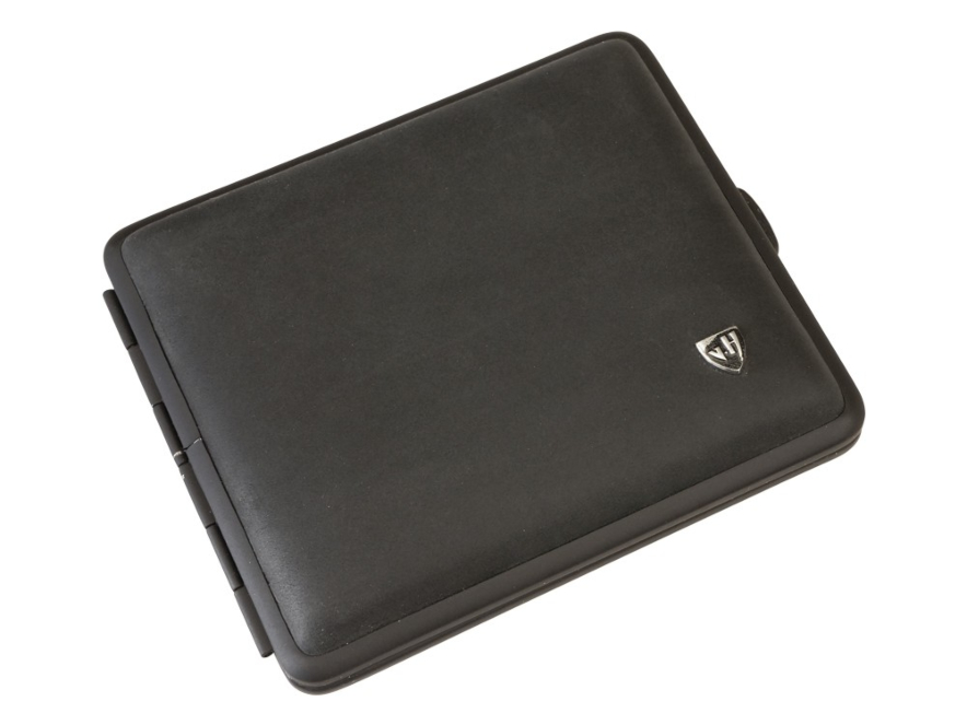 Cigarettetui VH Black Leather Matteproduktbild #1