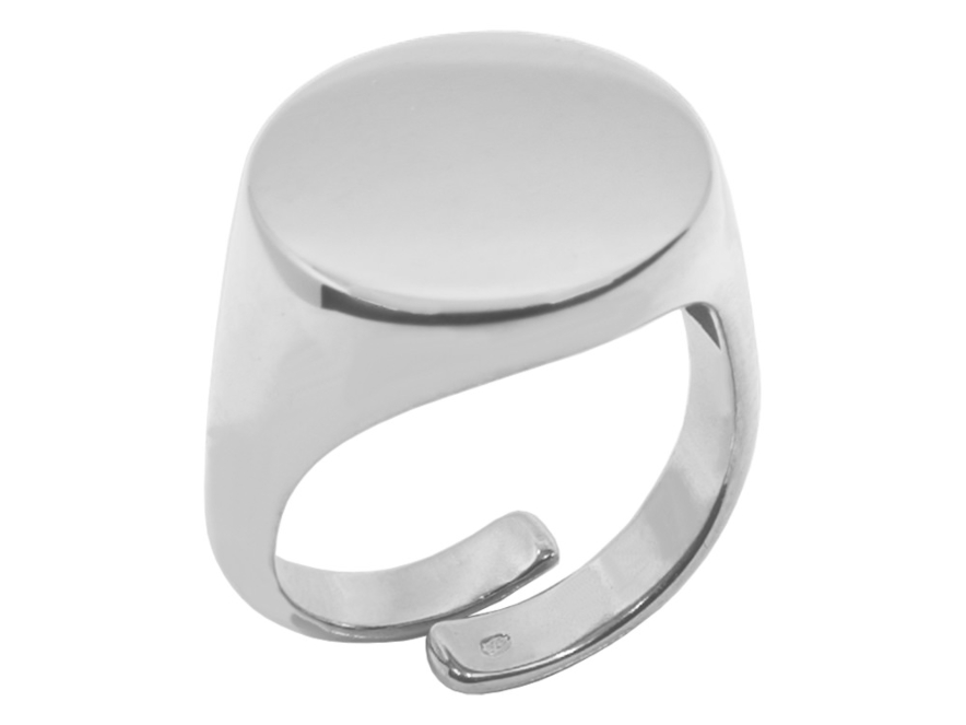 Vincenzo Klackring Herr Justerbar 925 Sterling Silver WRHproduktbild #1