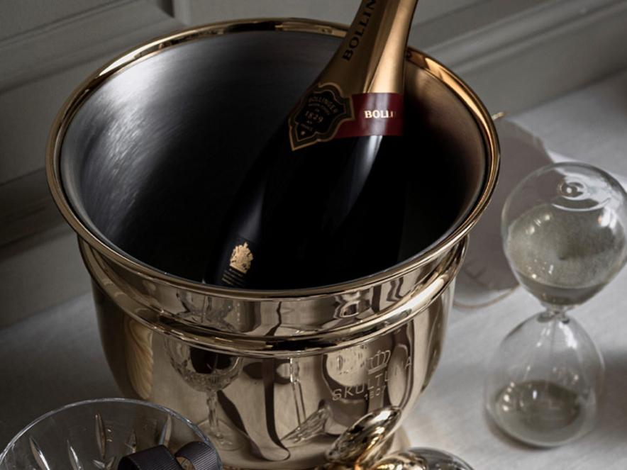 Champagne & Vinkylare Skultuna 1607 Polished Brassproduktbild #4