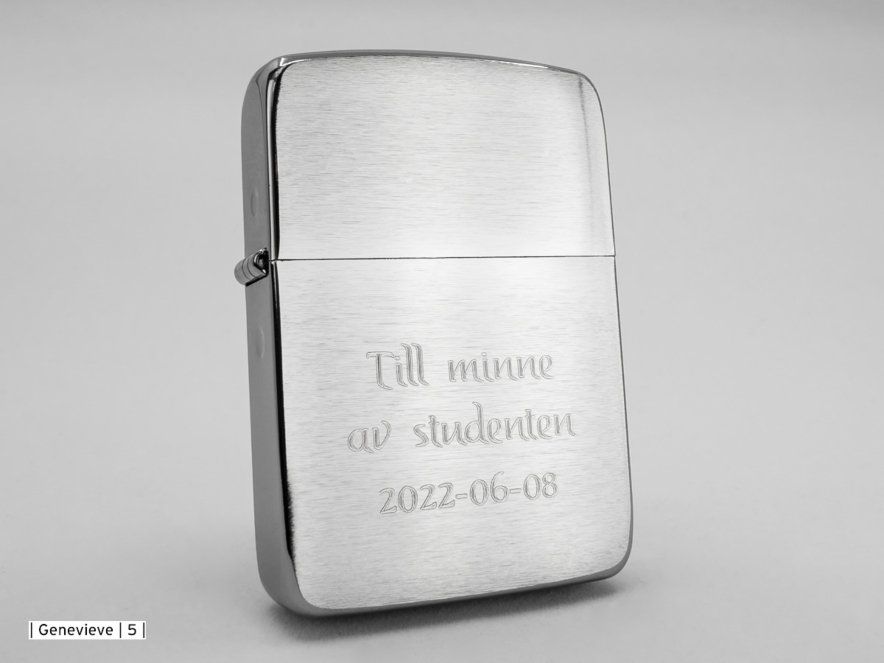Zippo Replica 1941 Brushed Chromeproduktbild #2