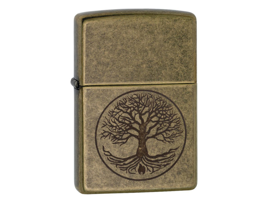 Zippo Antique Brass Tree of Lifeproduktbild #1