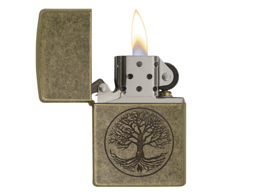 Zippo Antique Brass Tree of Lifeproduktbild #2