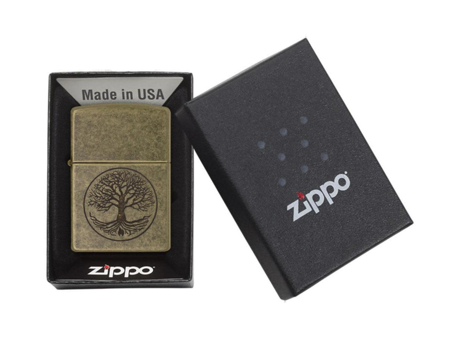 Zippo Antique Brass Tree of Lifeproduktbild #3