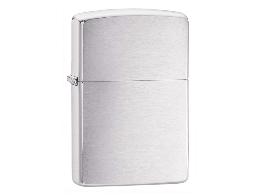 Zippo Brushed Chromeproduktbild #1