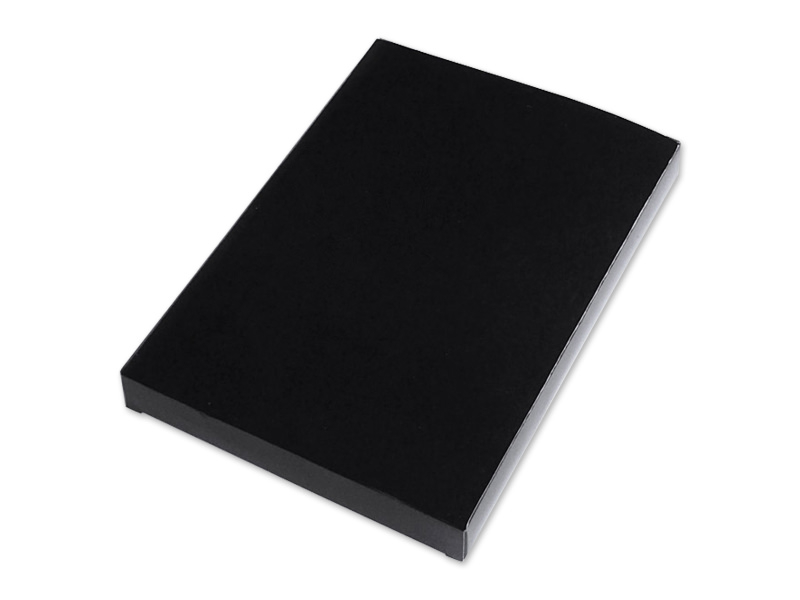 Anteckningsbok Antik Eco-läder Svartproduktbild #4