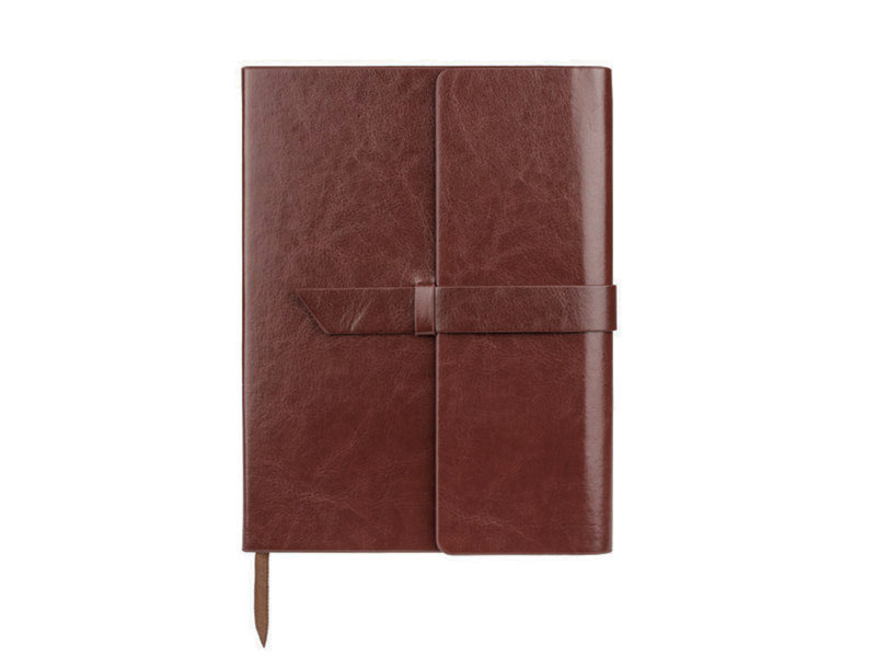 Anteckningsbok Vasco Eco-läder Brunproduktbild #4