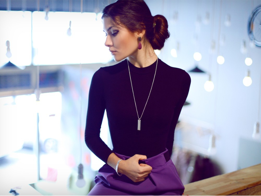 Halsband Athena Silverproduktbild #3