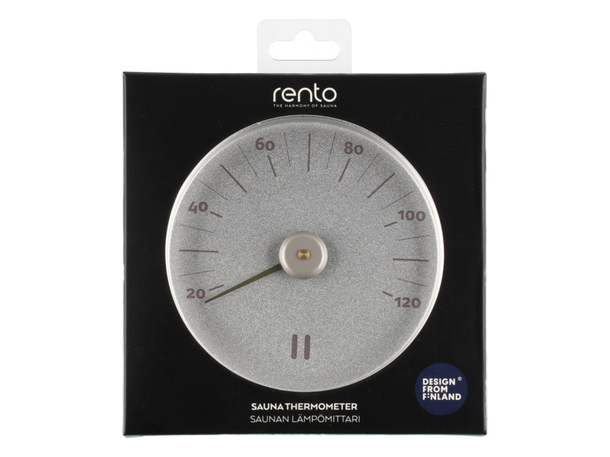 Bastutermometer Rento Silverproduktbild #2
