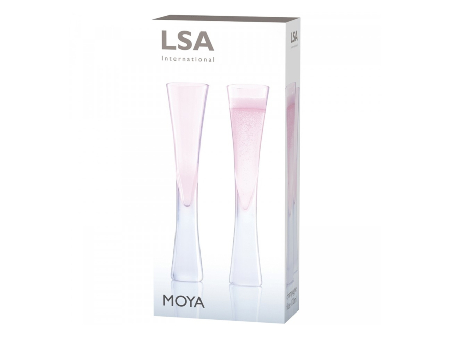Champagneglas LSA Moya Blush 2-packproduktbild #3