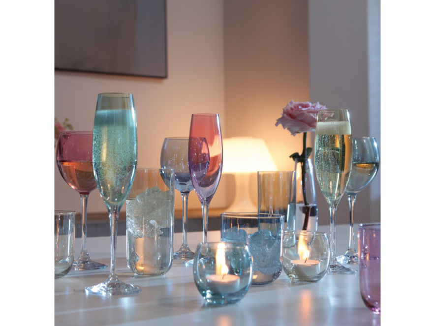 Champagneglas LSA Polka Pastel 4-packproduktbild #3
