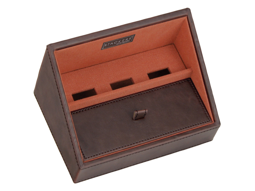 Laddningsstation Stackers Brown & Orangeproduktbild #1