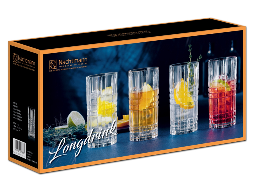 Drinkglas Nachtmann Square 37 cl 4-packproduktbild #2