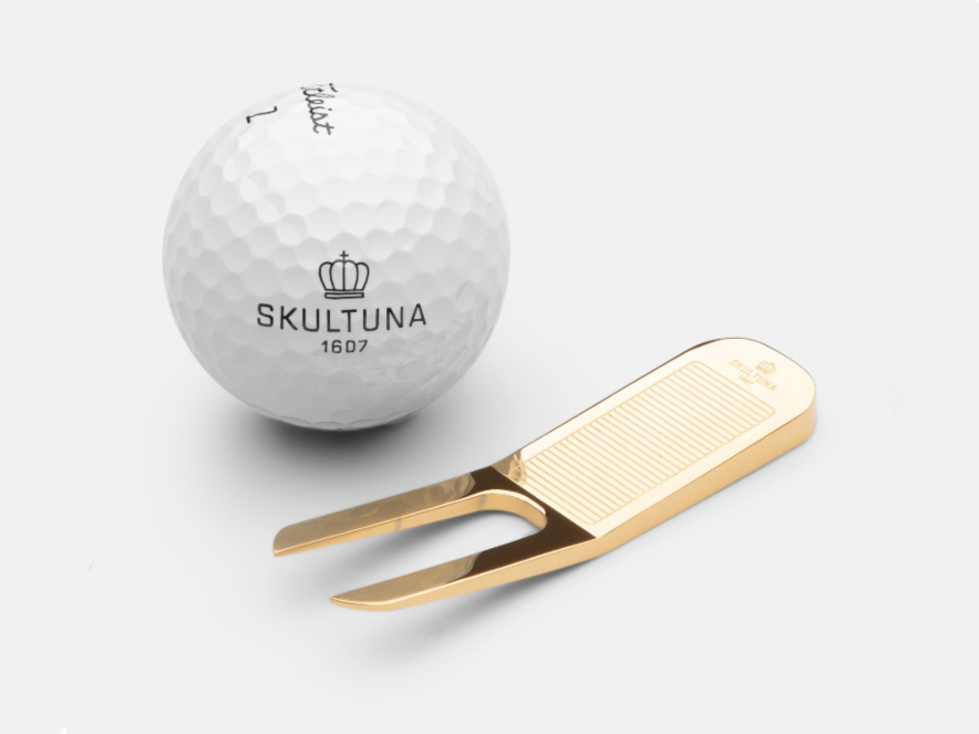 Greenlagare Skultuna 1607 Gold Platedproduktbild #1