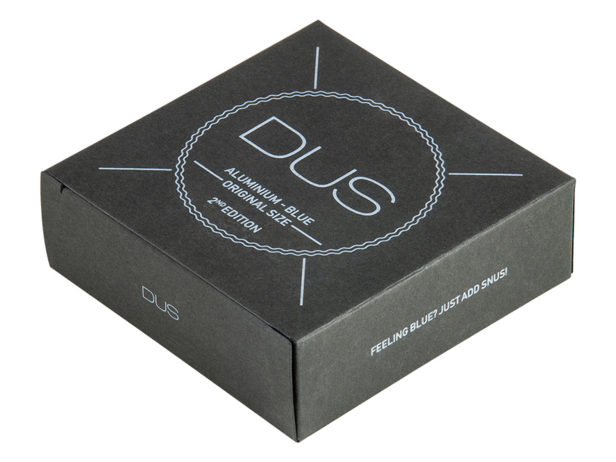 Snusdosa Dus Slim Vintage Alu Blueproduktbild #5